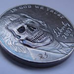 'Better go see the Doctor' Hobo nickel USA Jefferson-Monticello 5 cents 2.1.1