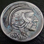 'The Brave Knight' Hobo nickel 1a.a